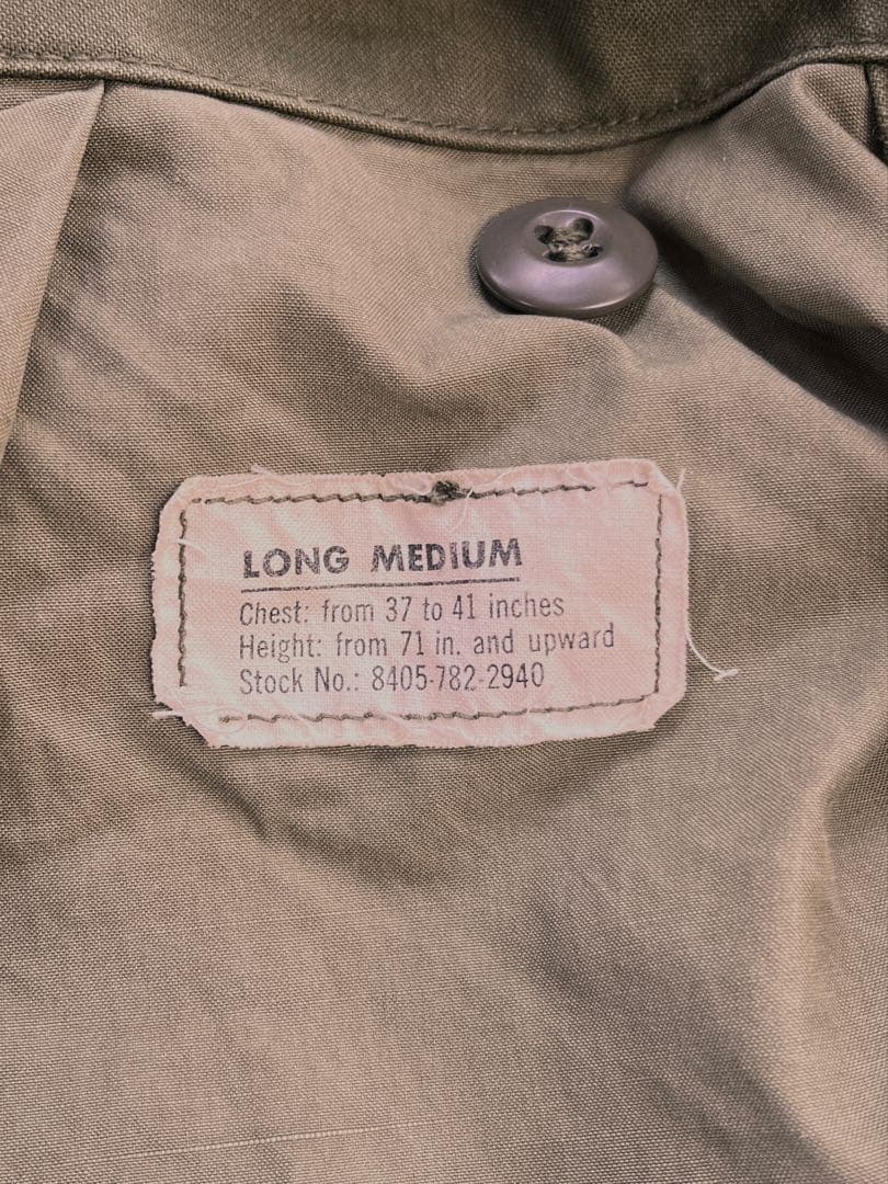 美品 M65フィールドジャケット 1st / 60s US ARMY 米軍実物