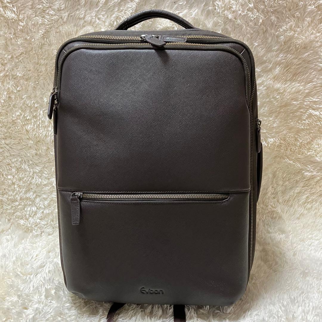 Poco様　EVOON マルチビジネスリュック バックパック　レザー