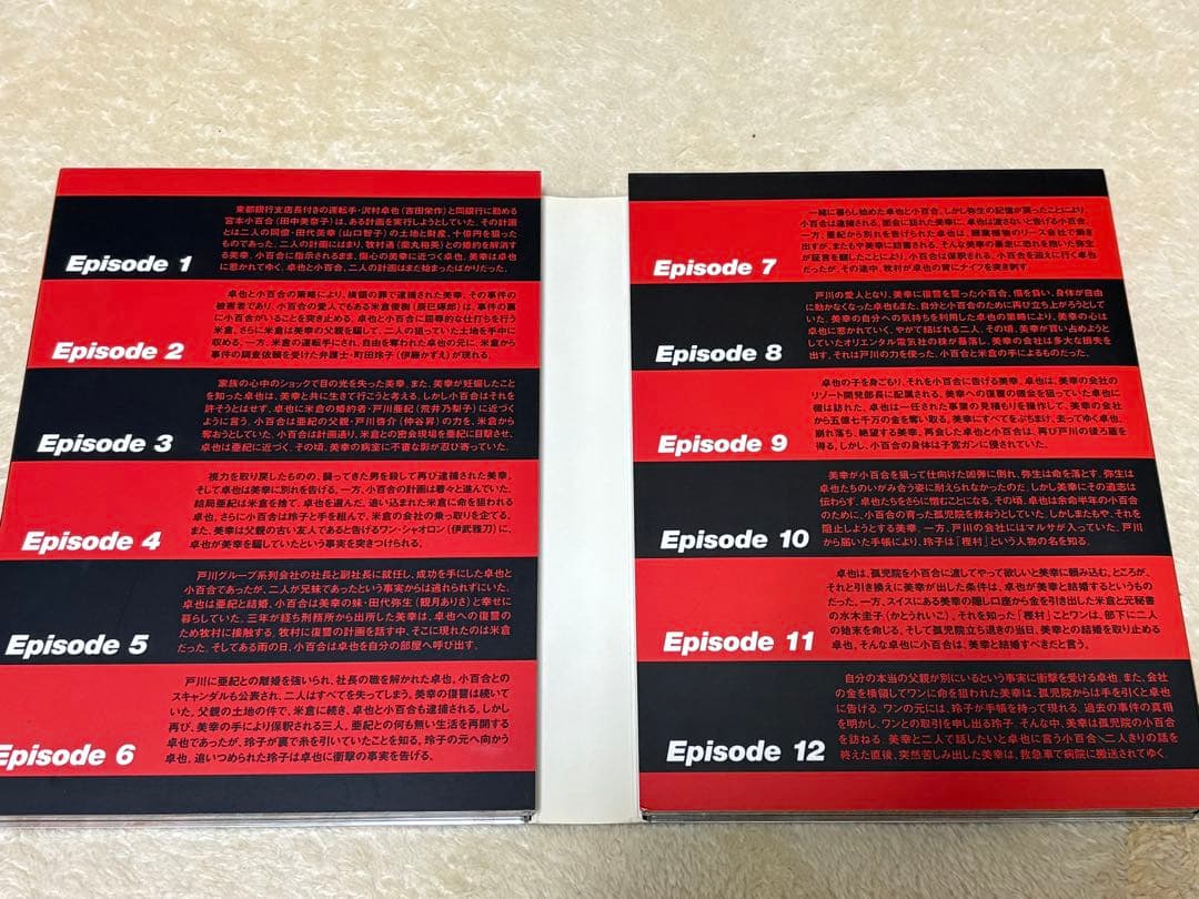 値下げ【もう誰も愛さない 】DVD4枚組BOX☆定価20,790円☆値下げ交渉可