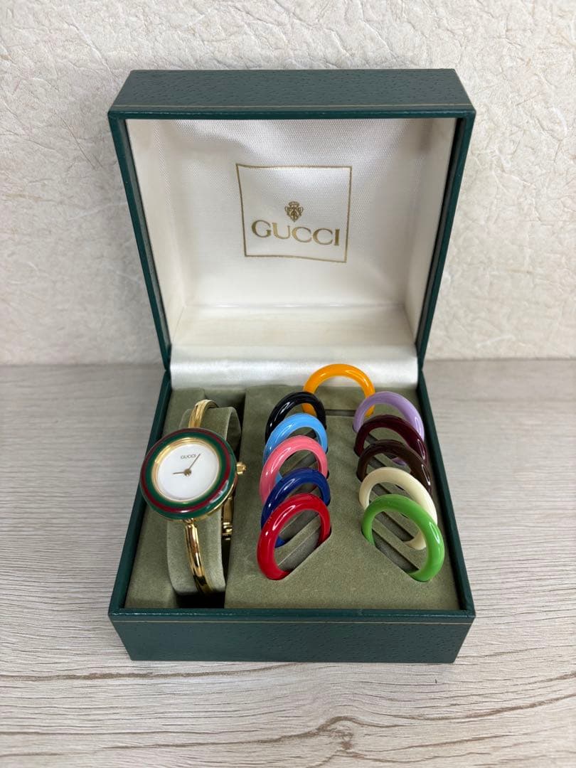 GUCCI グッチ　チェンジベゼル 稼動品