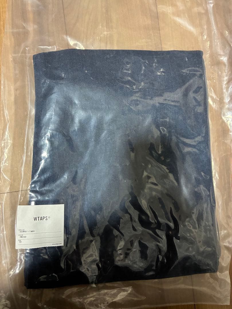 新品 WTAPS SEAGULL 01 TROUSERS 02 INDIGO