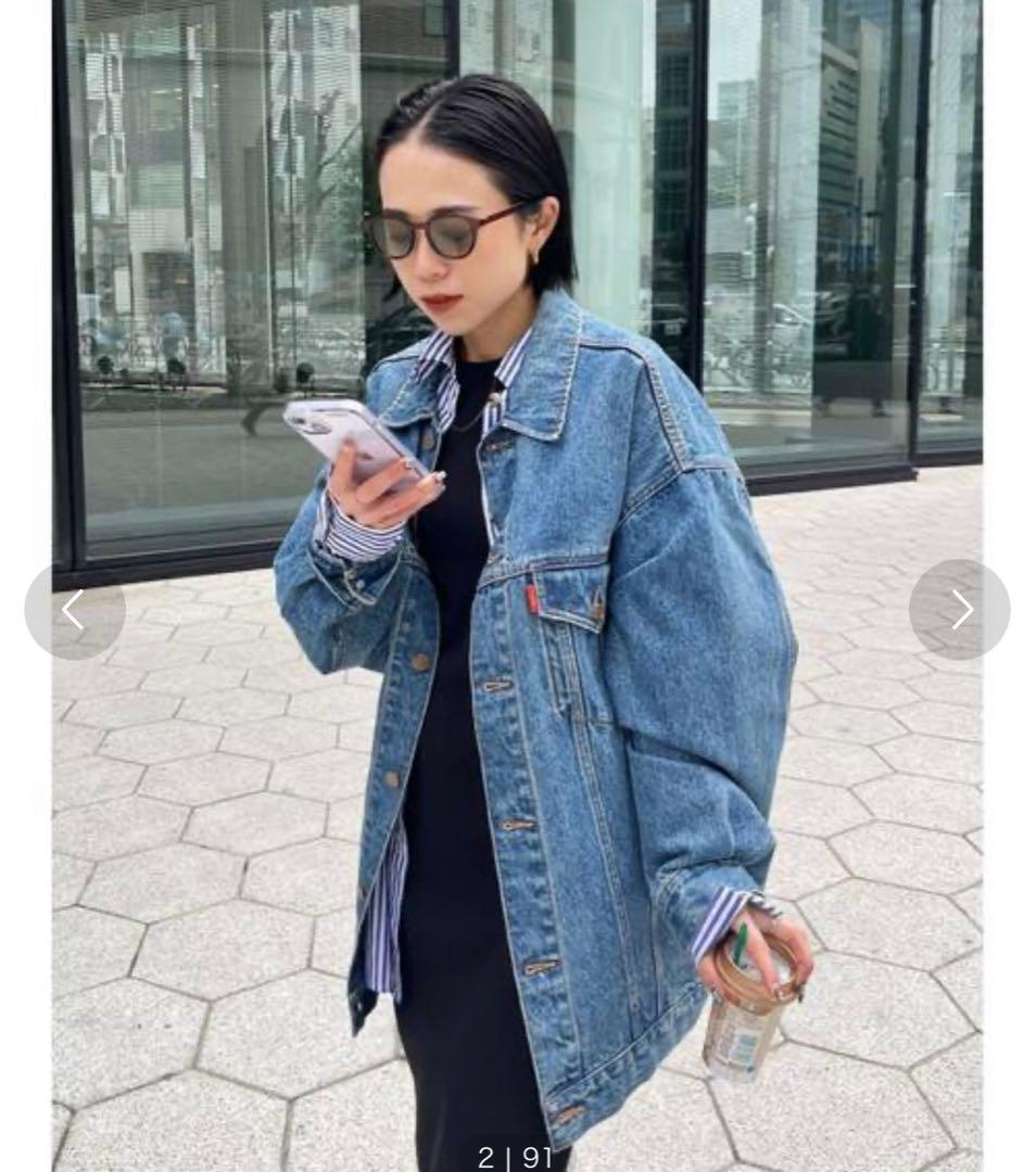 期間限定値下げ中！ Ungrid デニムジャケット　ブルー