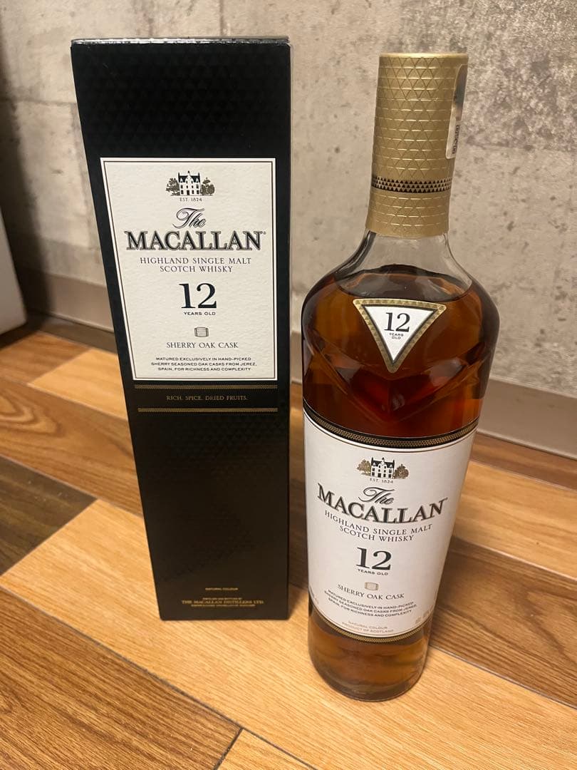 マッカラン 12年 シェリーオークカスク