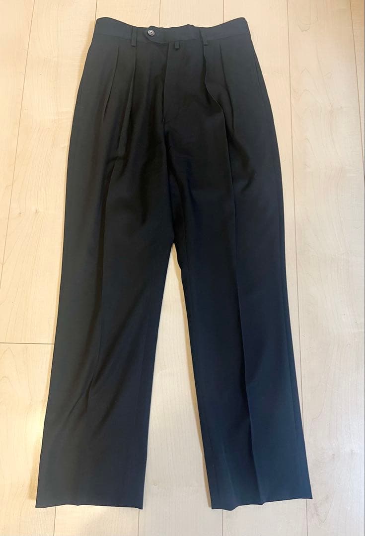 NEAT スラックス　ブラック　ウール100%