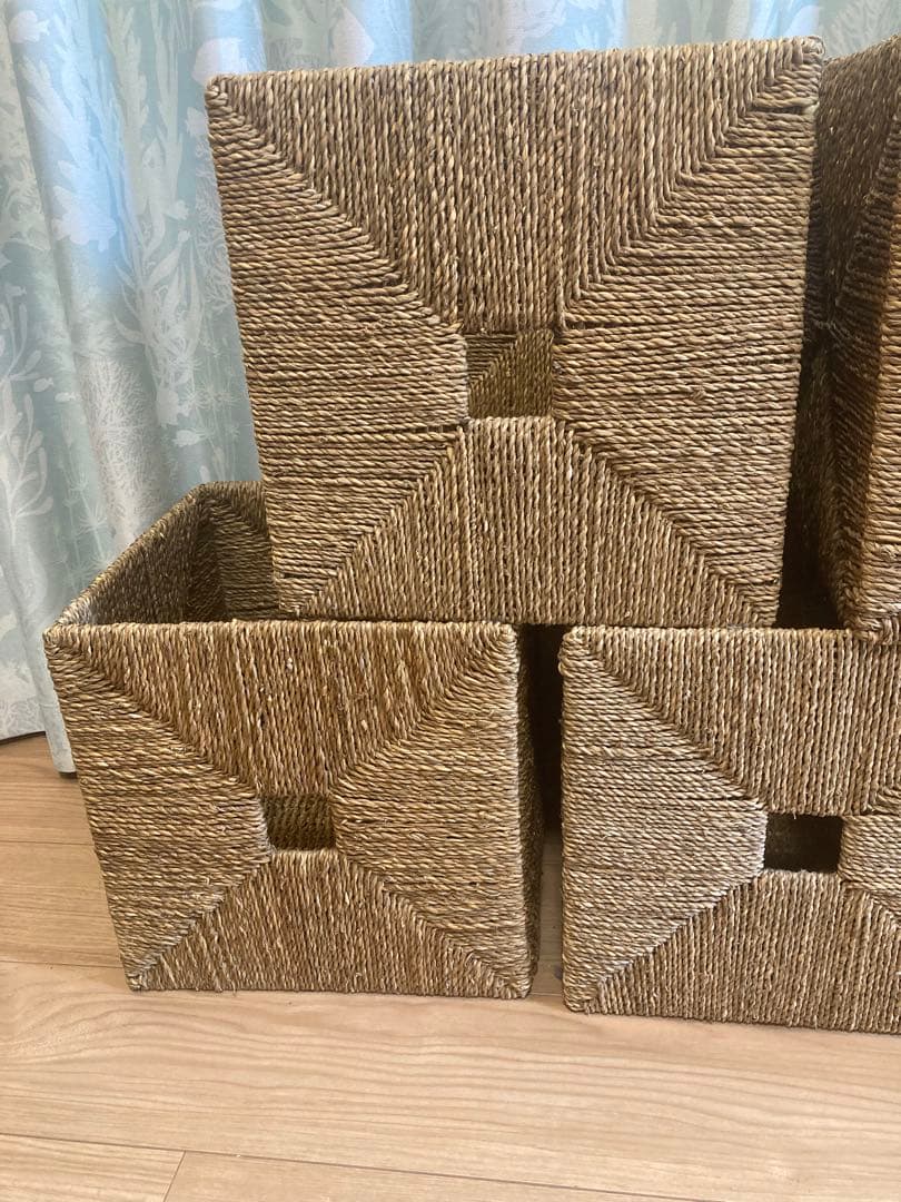 IKEA クニプサ5個セット　収納カゴ