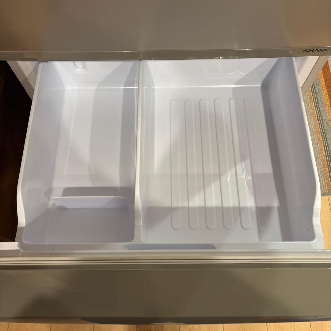シャープ 冷蔵庫 SJ-W352B-N 350L 直接引き取り大歓迎