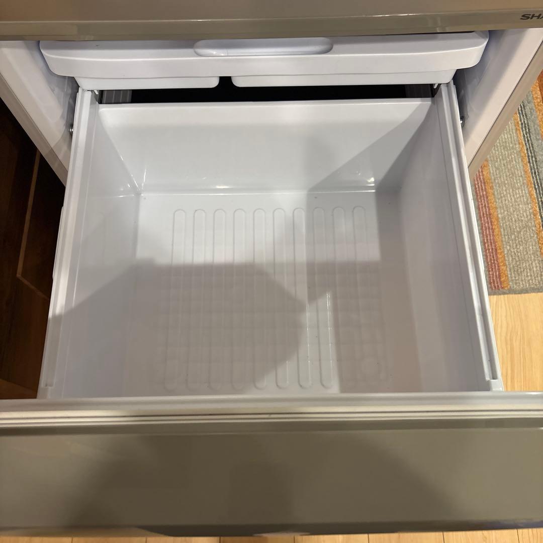 シャープ 冷蔵庫 SJ-W352B-N 350L 直接引き取り大歓迎