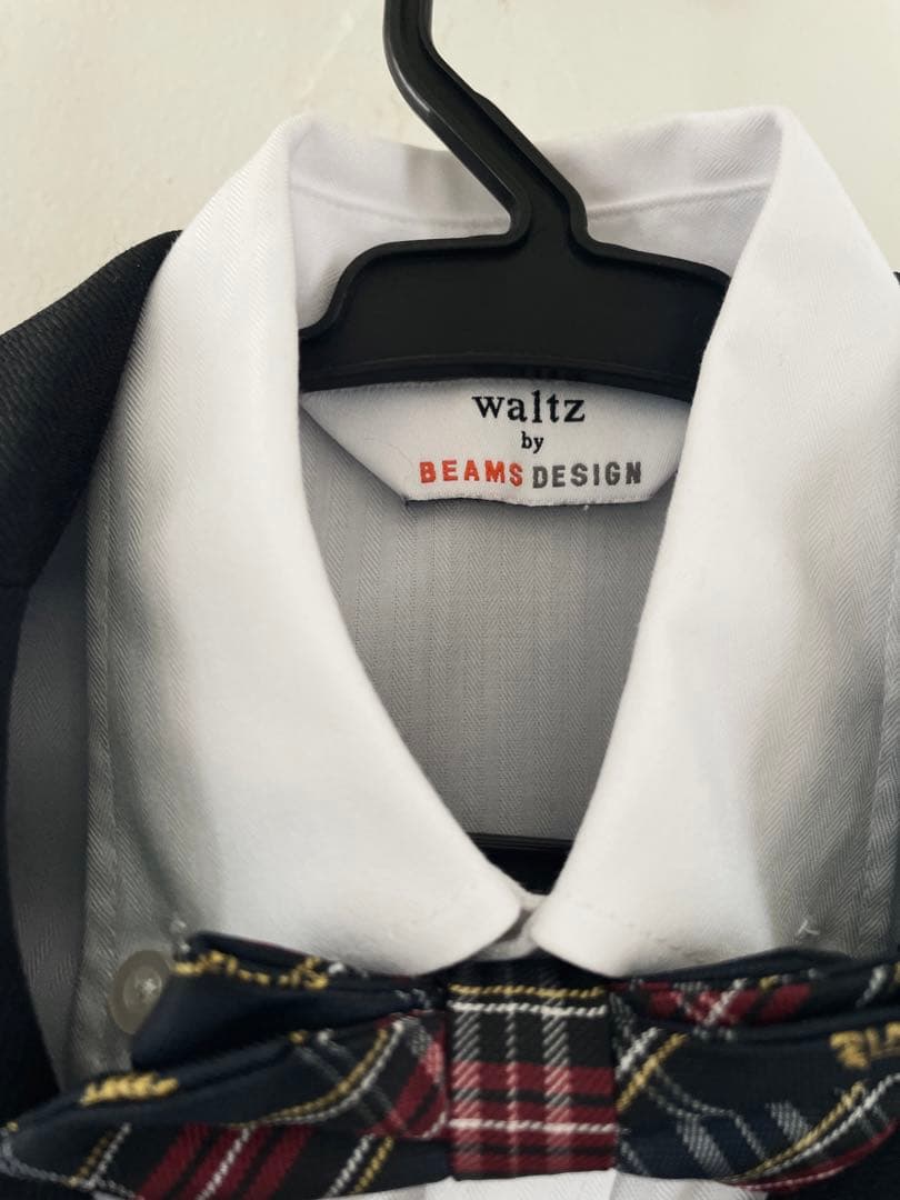美品✨ ウォルツ バイ ビームス スーツセット 男の子 入学 卒園式 黒 120
