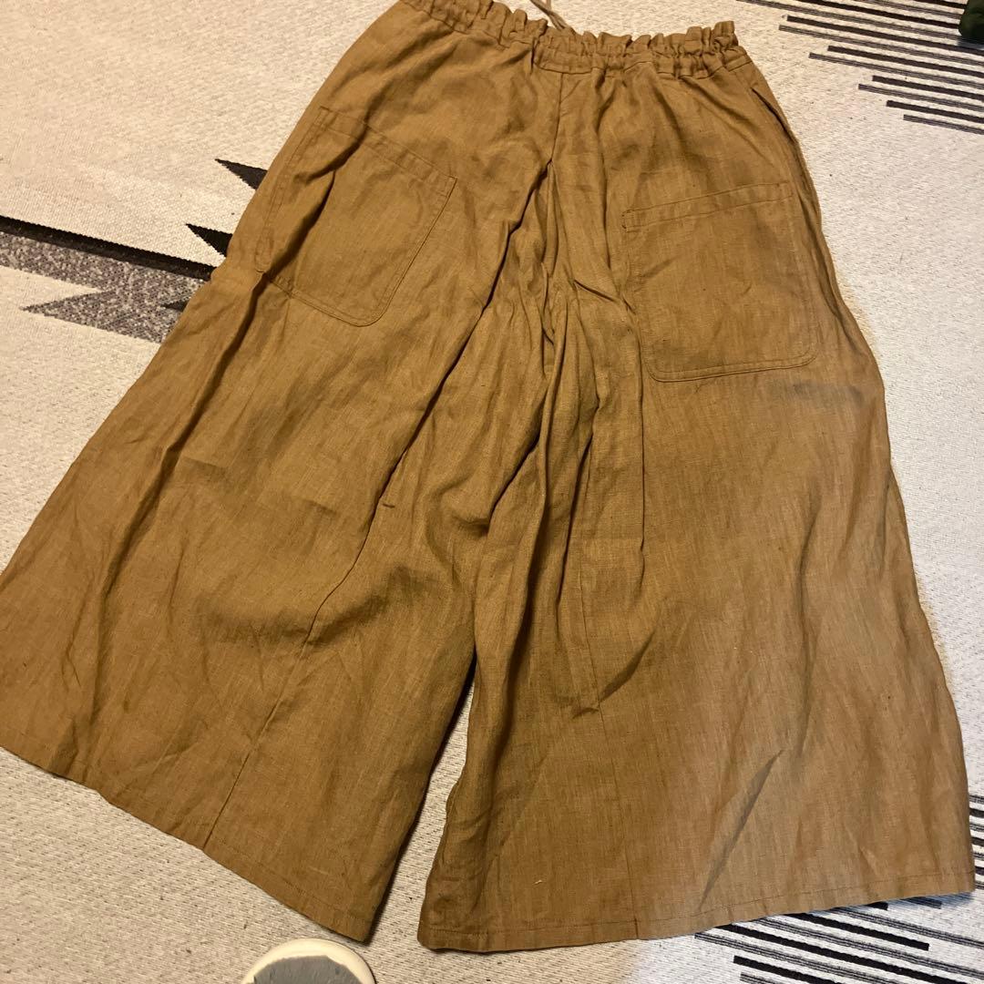 ヴラスヴラム　コルトレイクリネンハカマパンツ