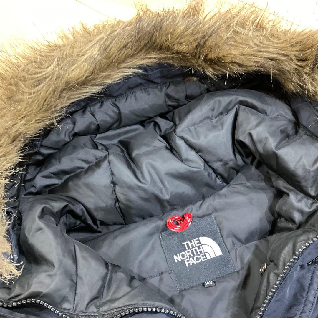 ノースフェイス 140 ダウン90% マグマート ダウンジャケット　キッズ