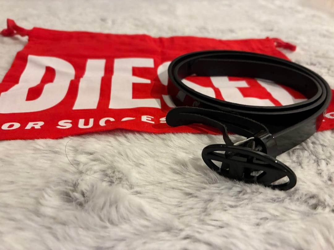 DIESEL ウィメンズ レザーベルト B-PLAY 15（80サイズ）