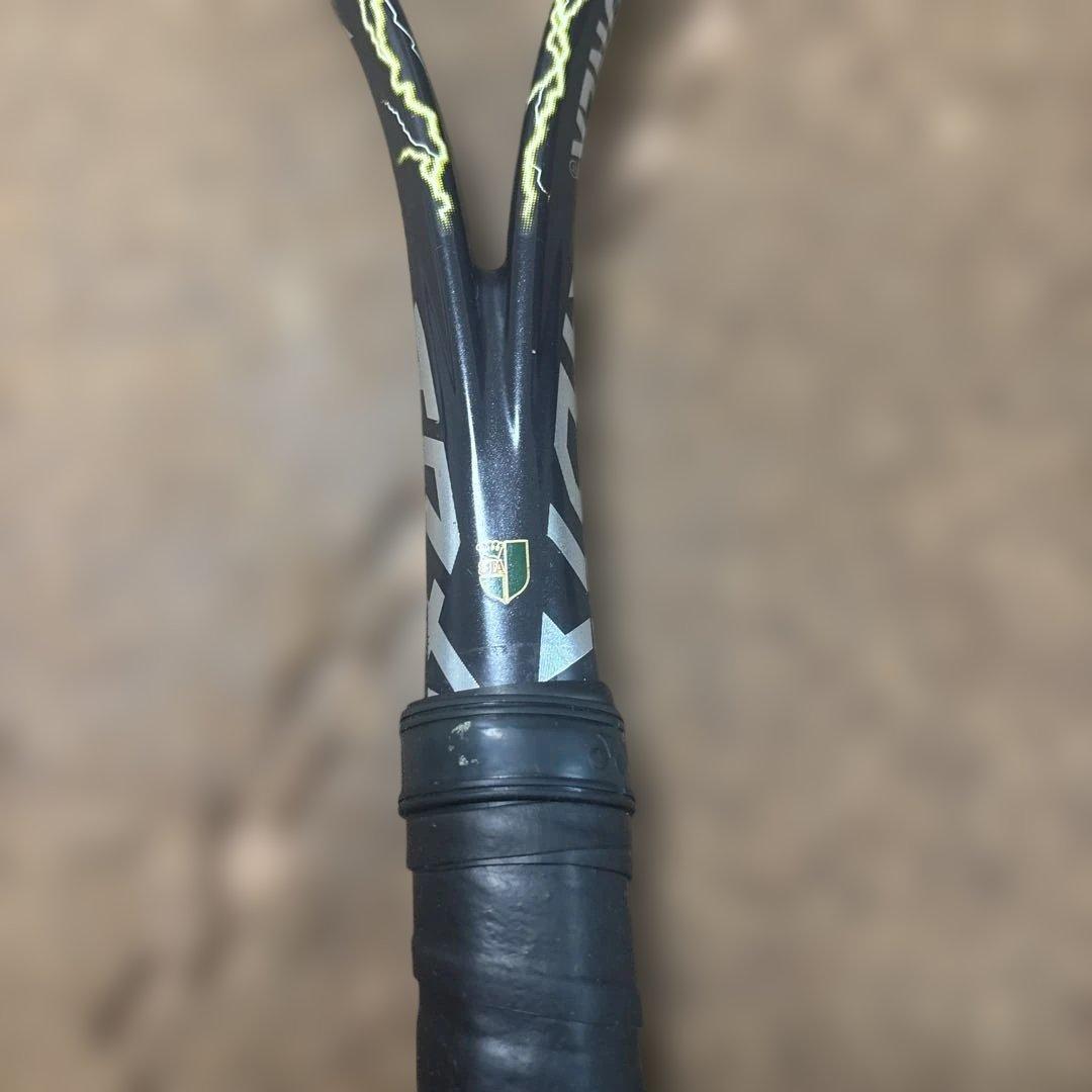 中古ボルトレイジ 7SテニスラケットUL1ガットヨネックスゲイル26ポンド