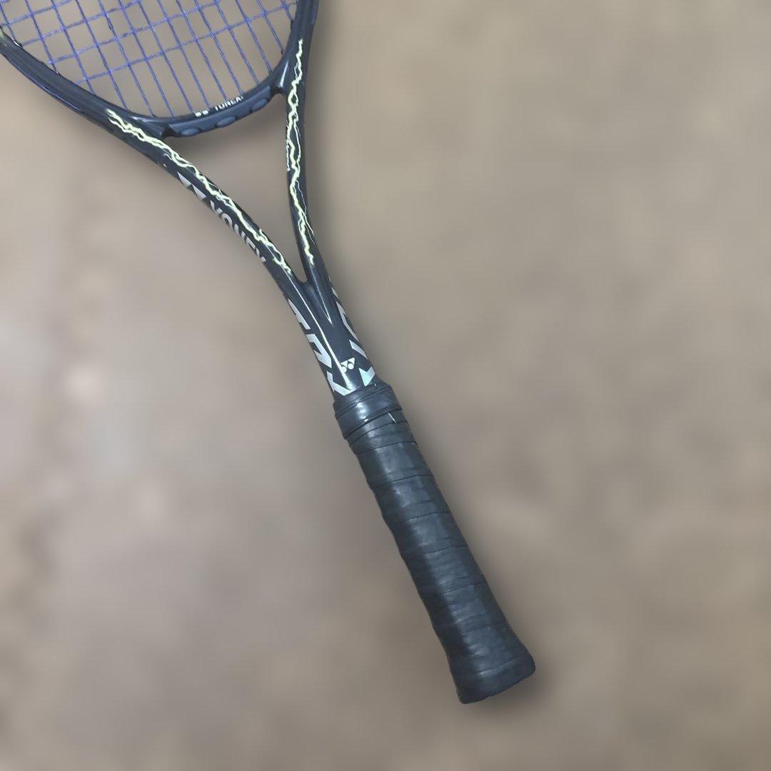 中古ボルトレイジ 7SテニスラケットUL1ガットヨネックスゲイル26ポンド