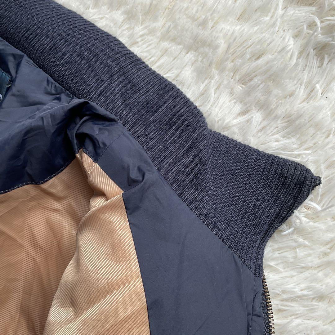 希少✨90's ポロラルフローレン　ポニー　イギリス国旗　ダウンジャケット　紺色