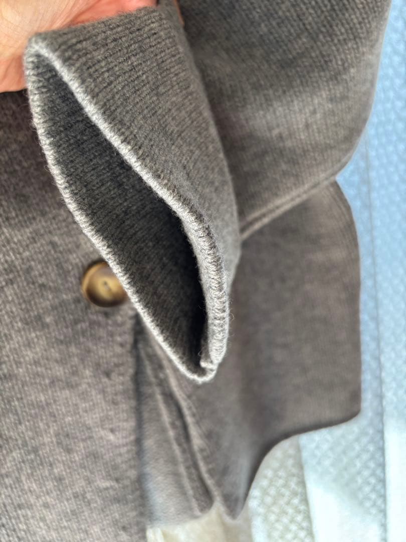 FABIANA FILIPPI カシミア カーディガン グレー