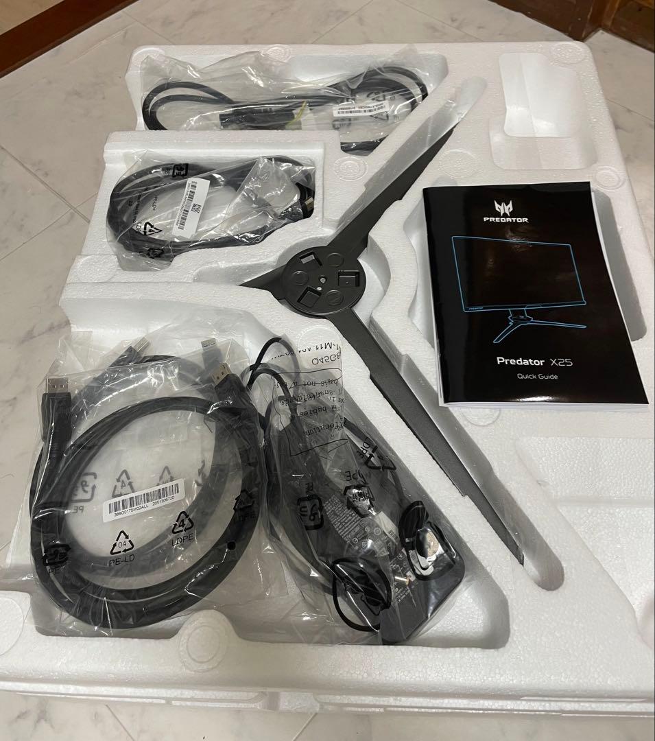 360hzゲーミングモニター　acer predator