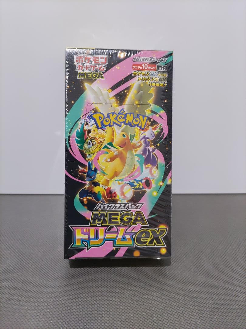 ポケモンカード MEGAドリームEX シュリンク付き未開封ボックス 計1点