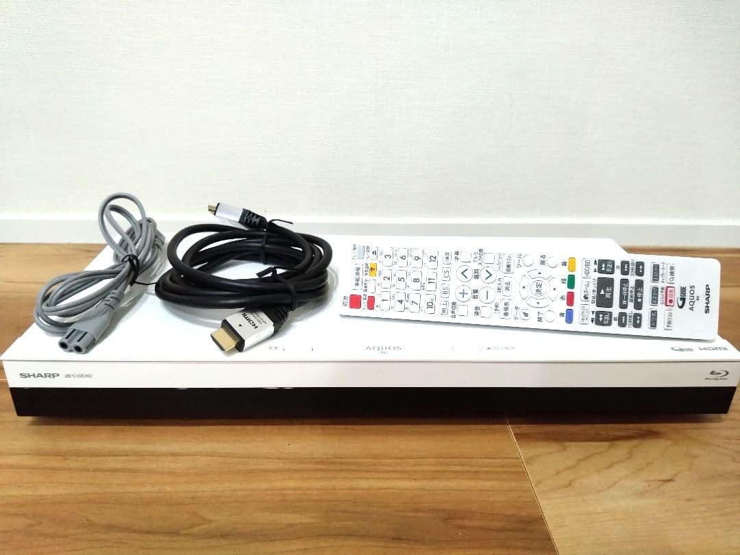 SHARP AQUOS 2B-C10EW2【1TB 2番組同時録画】