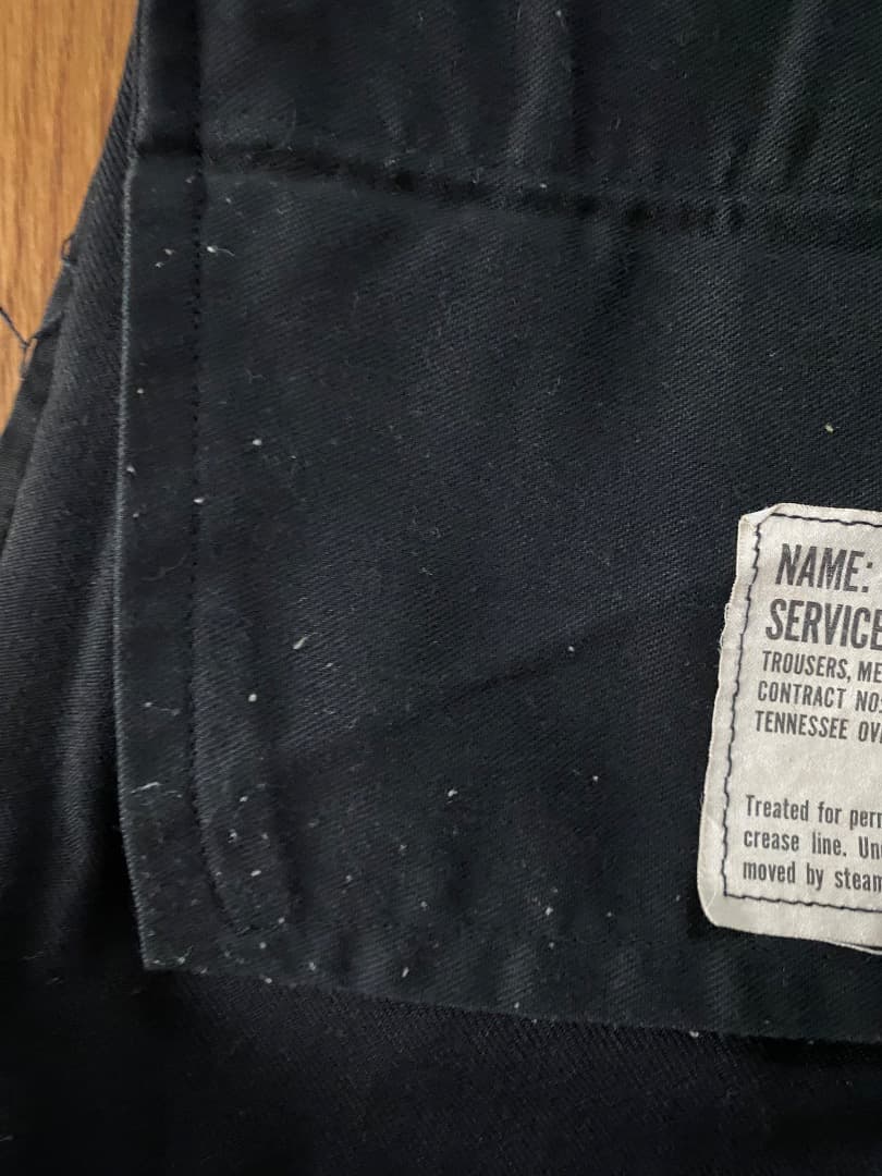 73年製 US NAVY ユーティリティトラウザー 32S ウール
