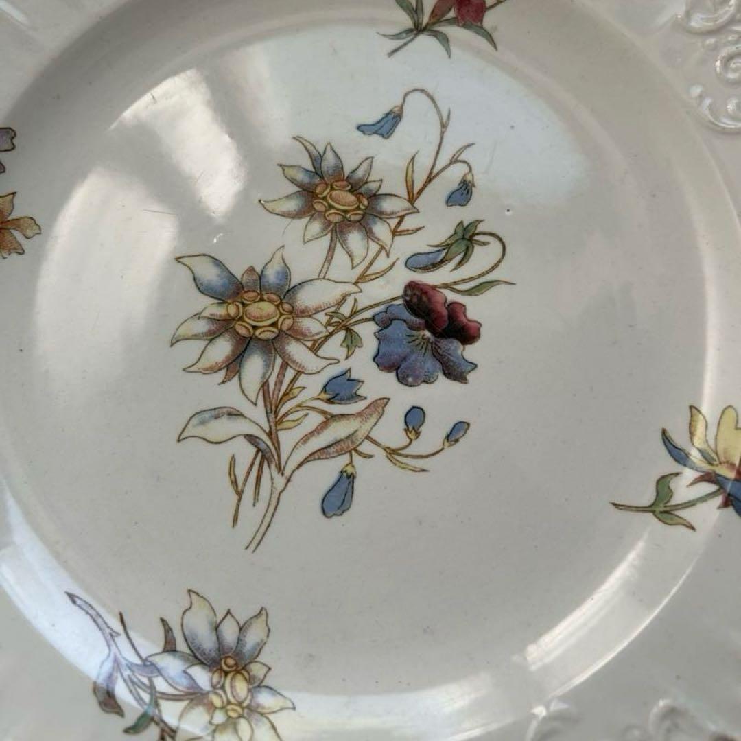 サルグミンヌ　リギ　デザートプレート　フランスアンティーク