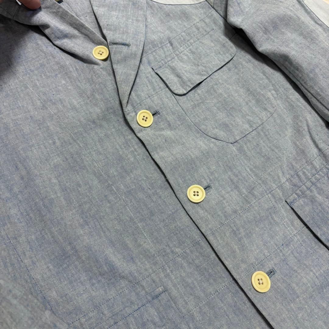 良品 ナイジェルケーボン マロリージャケット 高密度ダンガリー エルボーパッチ