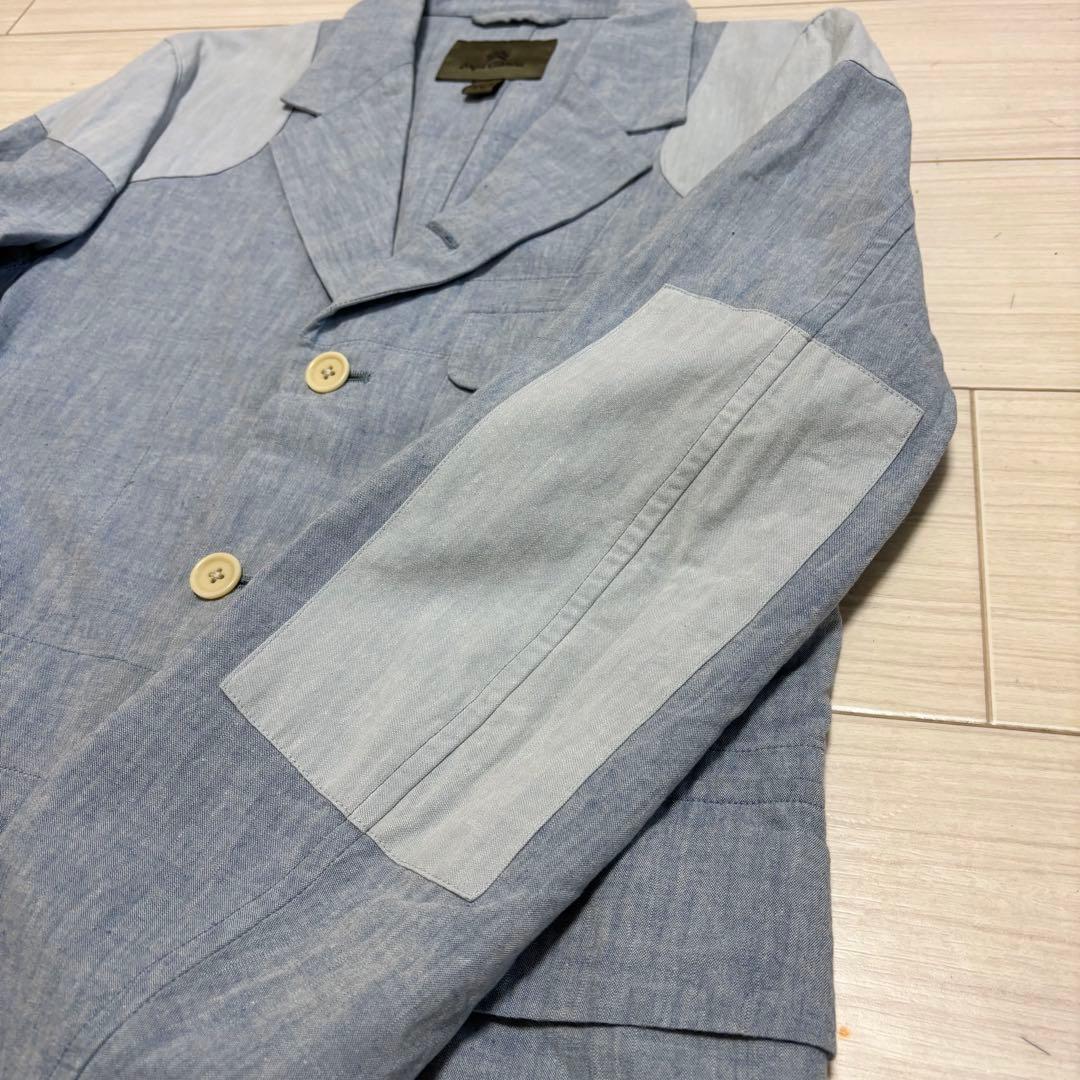 良品 ナイジェルケーボン マロリージャケット 高密度ダンガリー エルボーパッチ