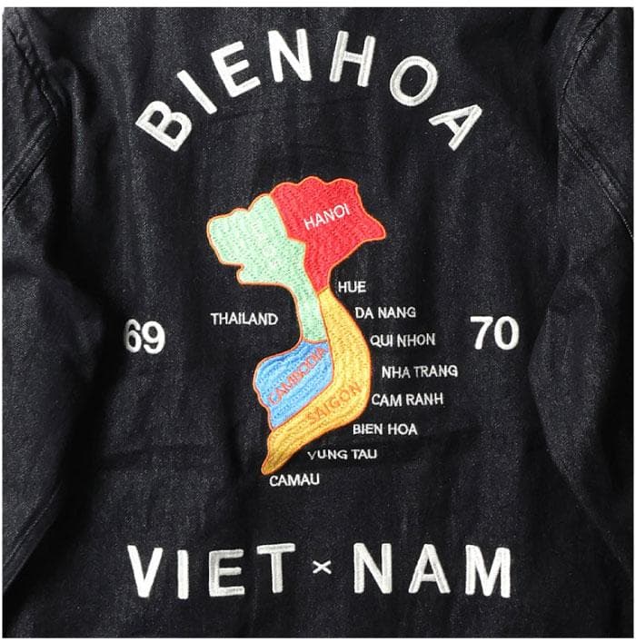 新品＊HOUSTON DENIM JACKET デニム ベトジャン XL