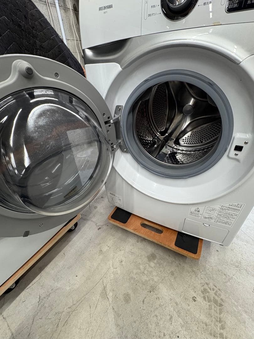 新品付属品有 アイリスオーヤマ 7.5キロ ドラム式洗濯機