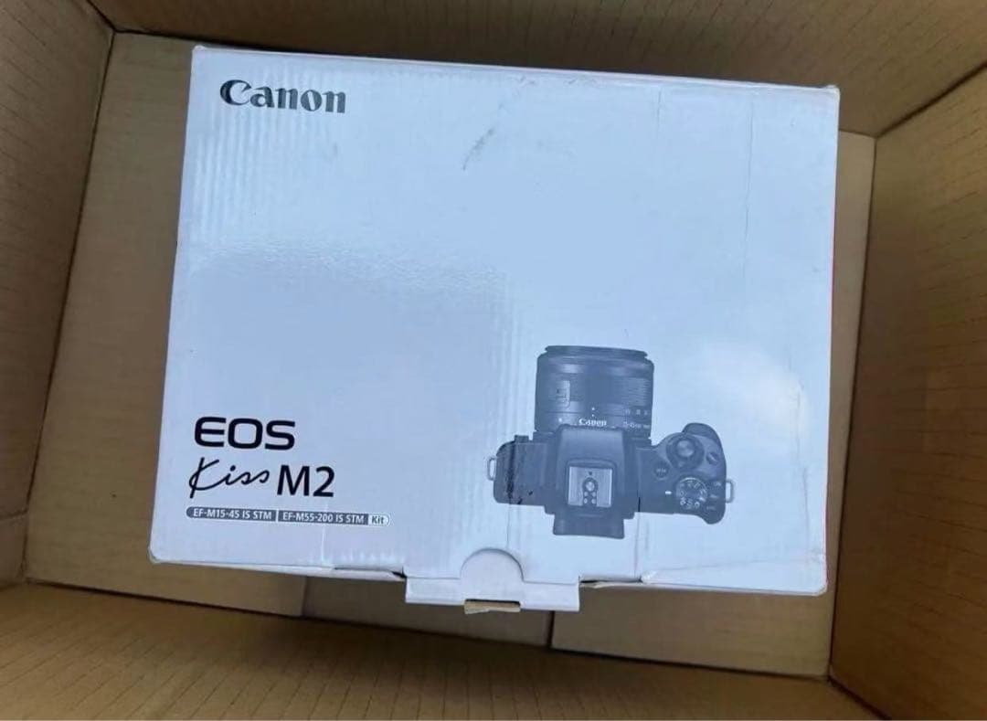 CANON EOS Kiss M2 ダブルズームキット [ホワイト]