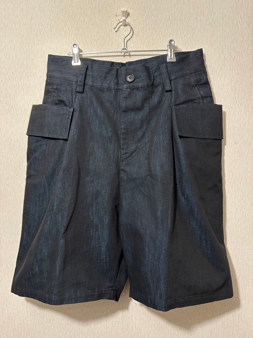 パンツ Limi feu Wide Short Denim Pants