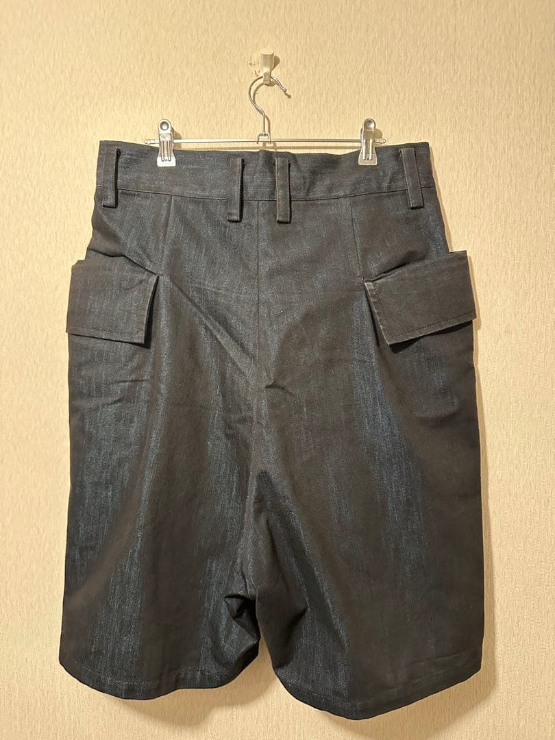 パンツ Limi feu Wide Short Denim Pants
