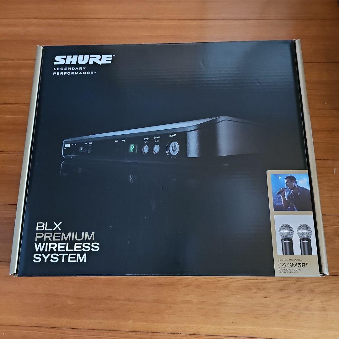配信機器・PA機器・レコーディング機器 SHURE BLX Premium Wireless System SM58x2