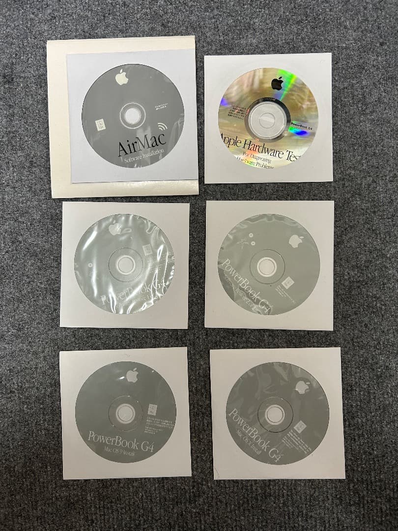 コレクター品 PowerBookG4 667MHz 512Mb 48Gb OS9