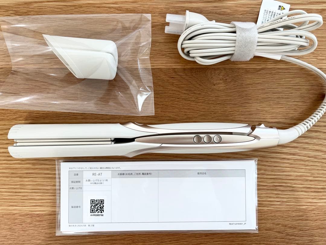 ReFa ストレートヘアアイロンプロ アイボリー