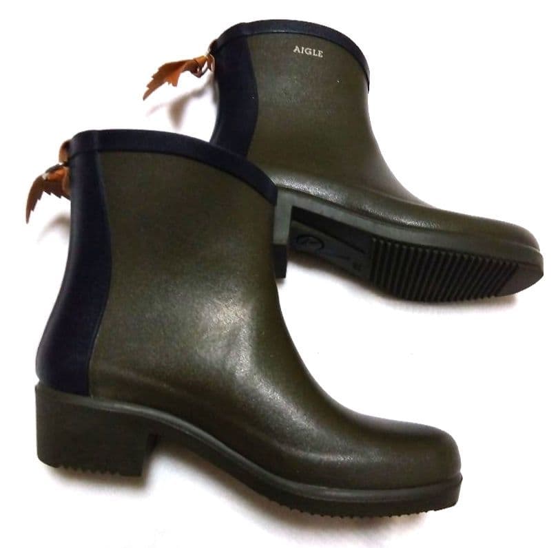 AIGLE　ミスジュリエット　ショート　レインブーツ　レディース　AIGLE
