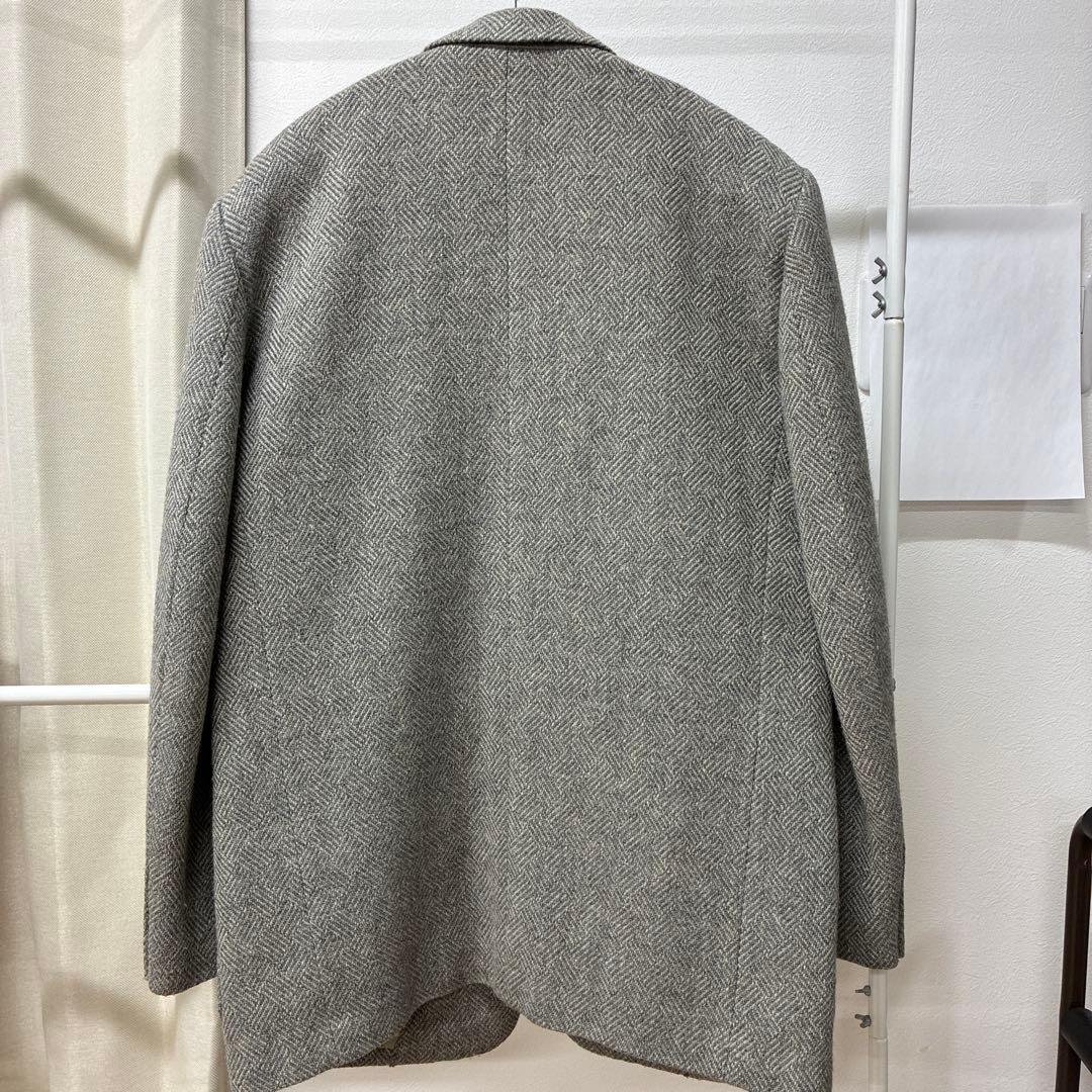 Y's for men グレー ウール ヘリンボーン テーラードジャケット M