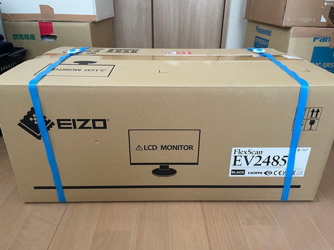 EIZO FlexScan EV2485 ブラック モニター