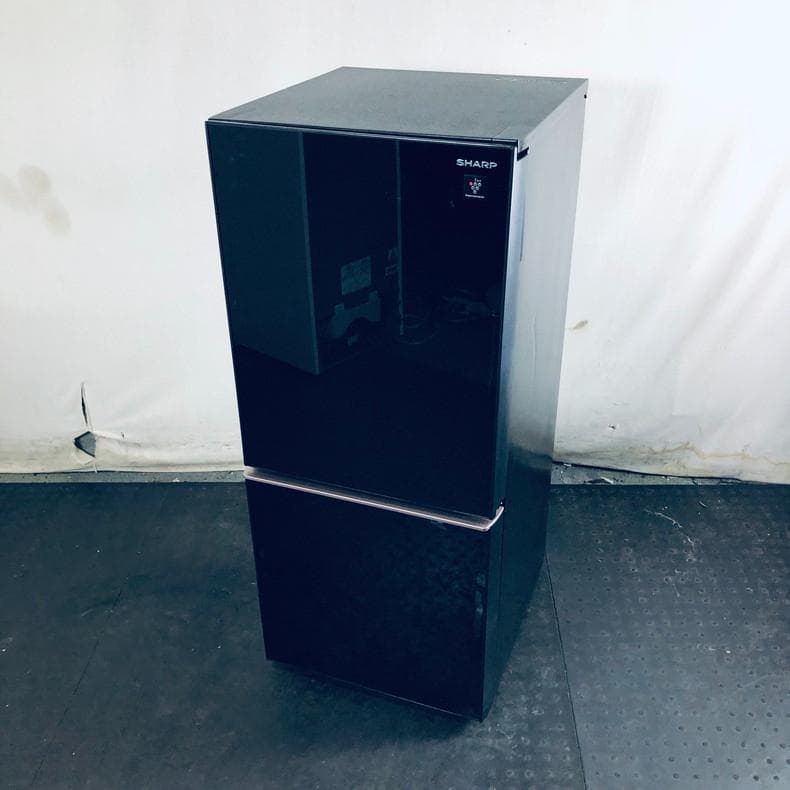 ★送料・設置無料★ 中古 2ドア冷蔵庫 シャープ (No.1036)