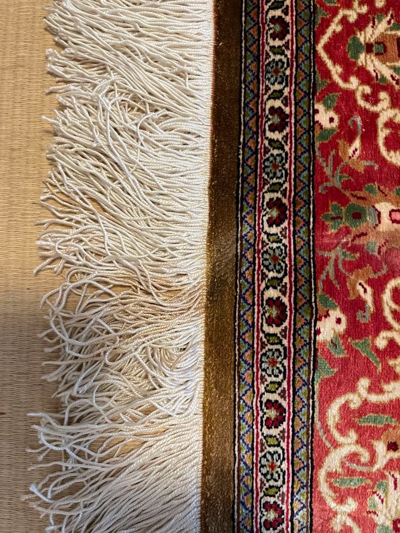 ペルシャ絨毯 ラグ ビンテージ　76cmx110cm