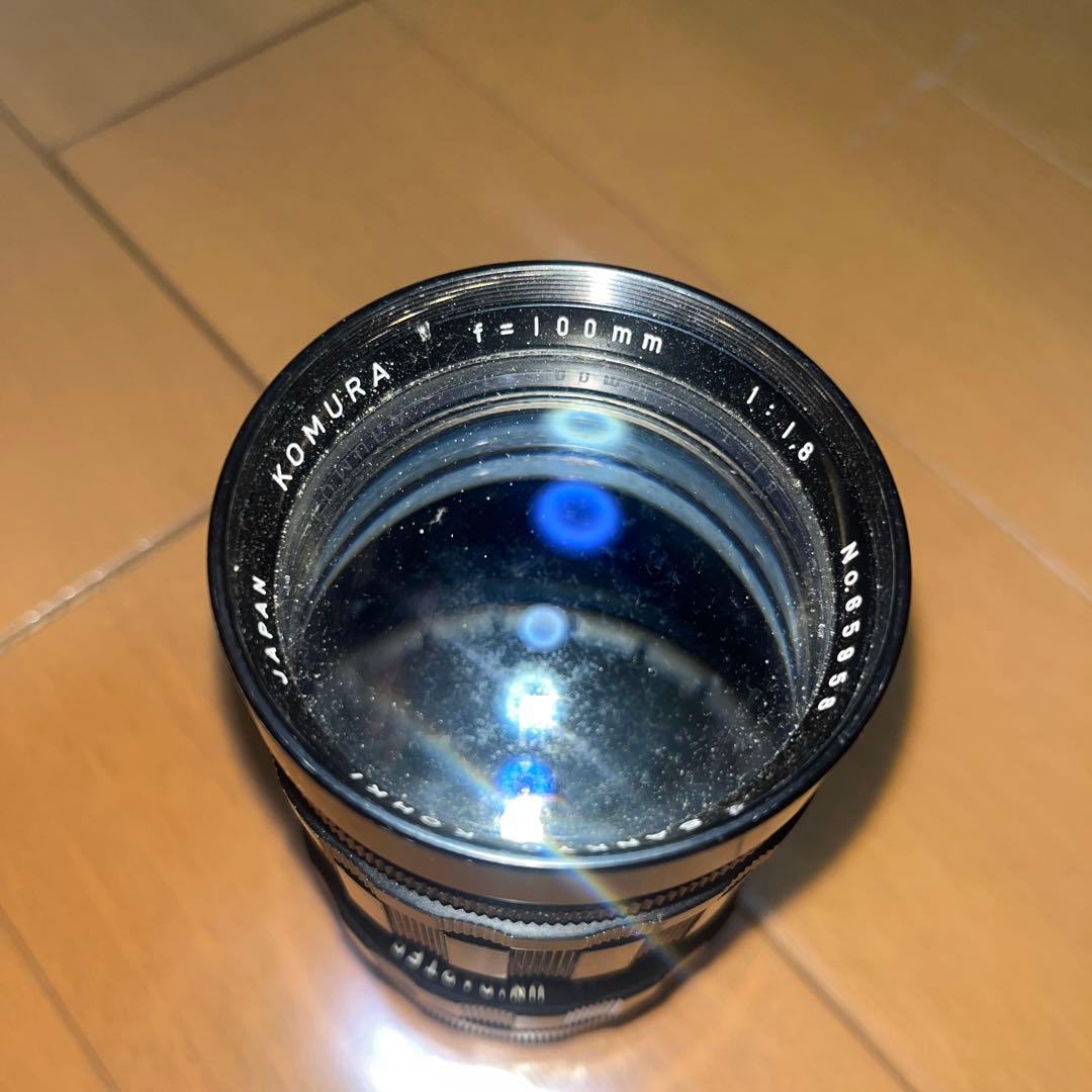 ★希少品★コムラー KOMURA 100mm F1.8