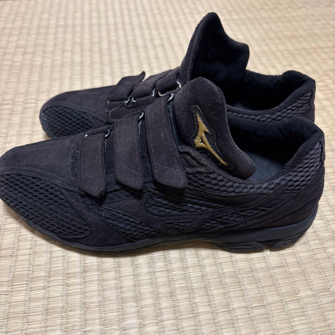 藤岡水産さん専用！ミズノプロオーダー　ブラックシューズ