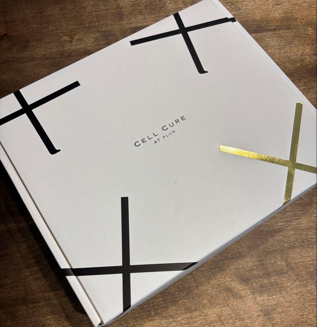 CELL CURE 4TPLUS 美顔器 AGELEB美容液、専用コットン付き