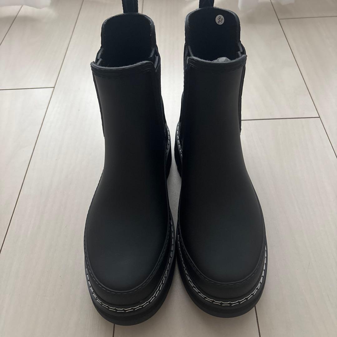 [新品] Hunter レインブーツ 黒 25cm