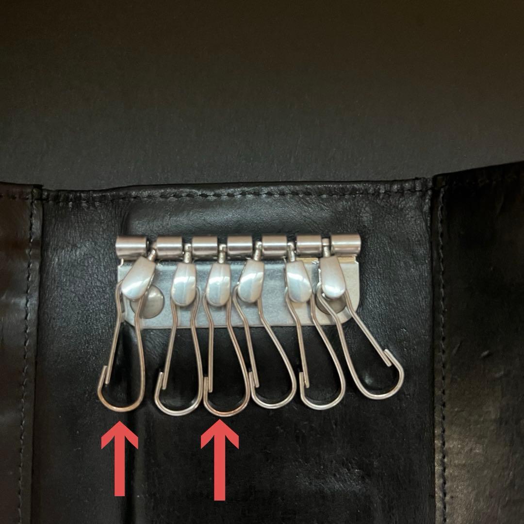 Maison Margiela メゾンマルジェラ キーケース ブラック レザー