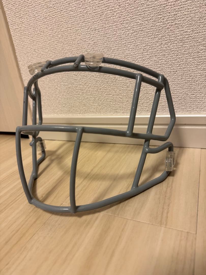 アメリカンフットボール フェイスガード グレー