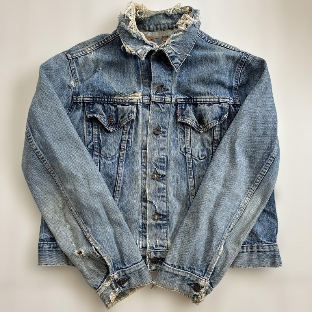 90'sビンテージ古着！カナダ製 Levi's70506 ビッグサイズ 襤褸