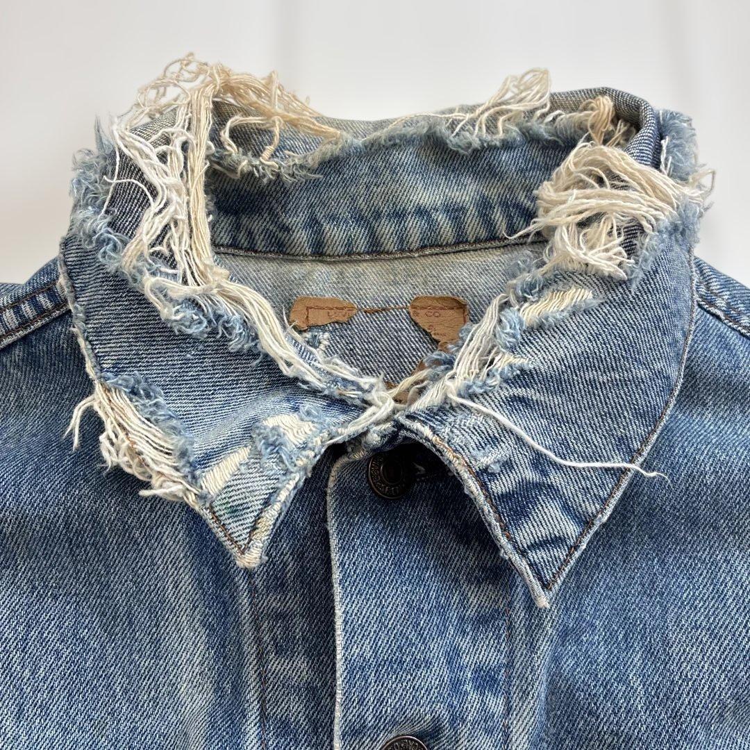 90'sビンテージ古着！カナダ製 Levi's70506 ビッグサイズ 襤褸
