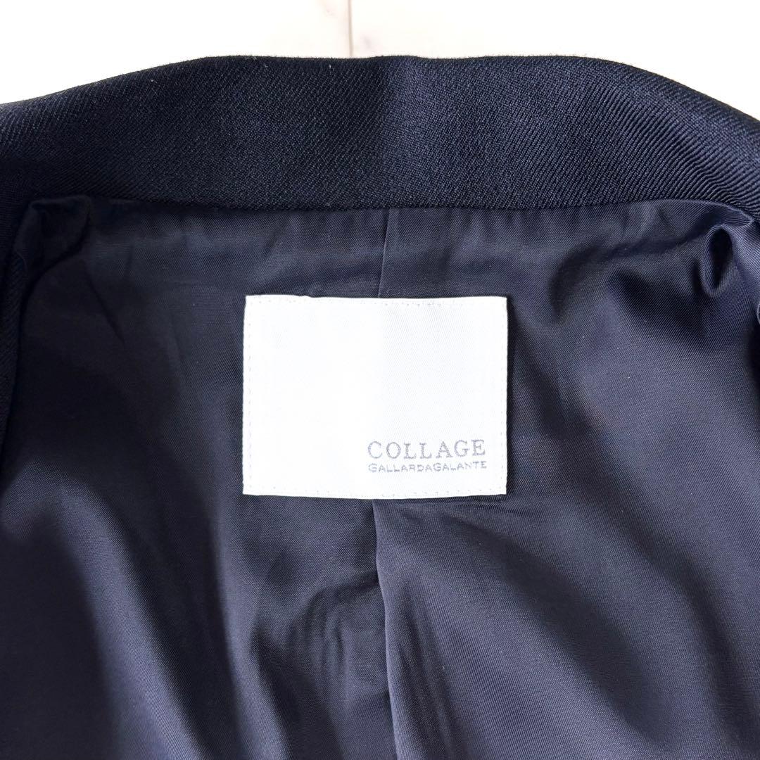 美品 ガリャルダガランテ テーラードジャケット 紺ブレ 金ボタン ネイビー