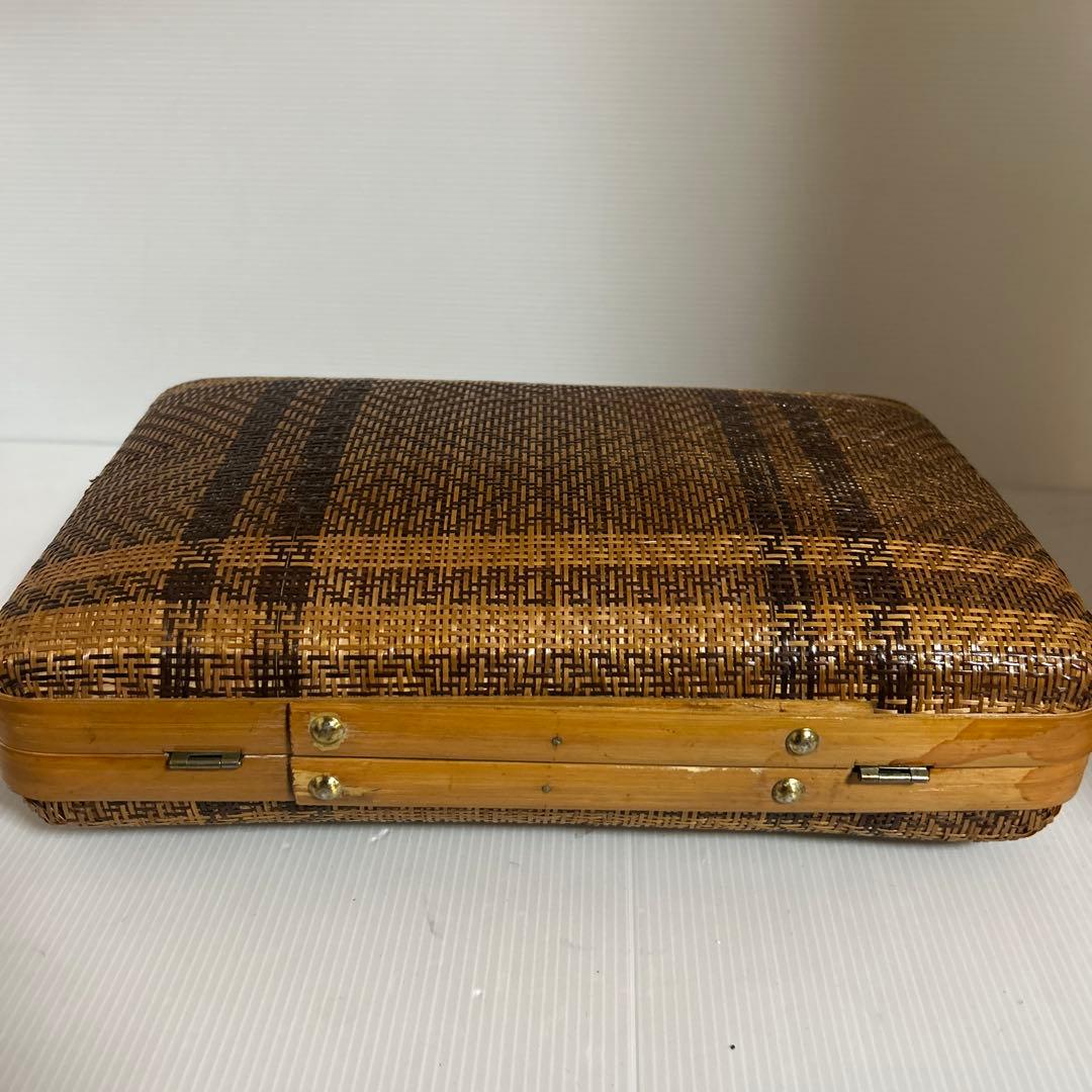 高級竹編みバッグカバン