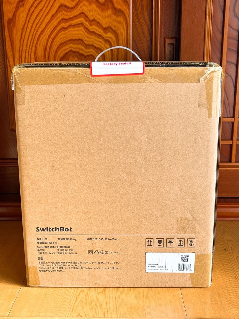[新品未開封・送料無料] SwitchBotロボット掃除機K10+